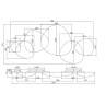 Настенный светильник (бра) MAYTONI JACK-STONE MOD314WL-L13G3K